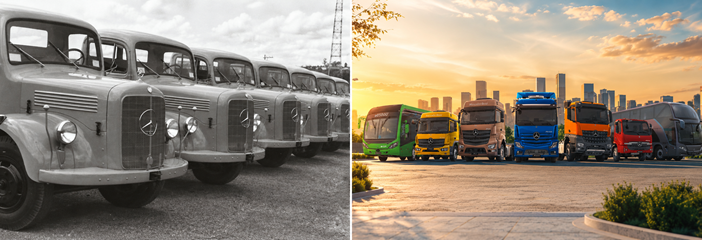 Mercedes-Benz do Brasil comemora 70 anos de inovação, pioneirismo e contribuição ao transporte
